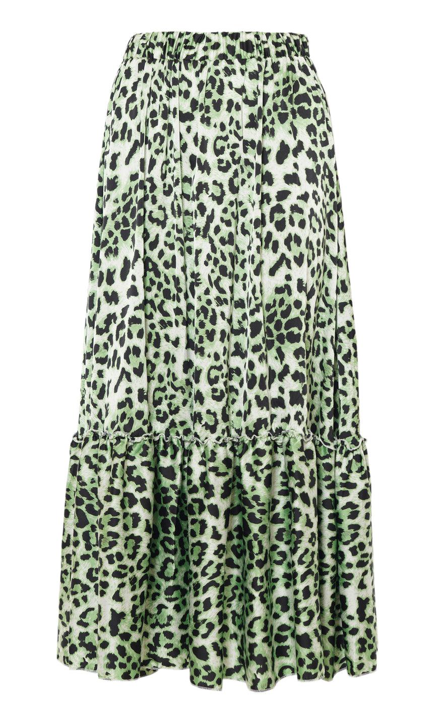 Say INA Copenhagen Nederdel - Hanna - Green Leo