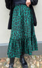 Say INA Copenhagen Nederdel - Hanna - Green Leopard