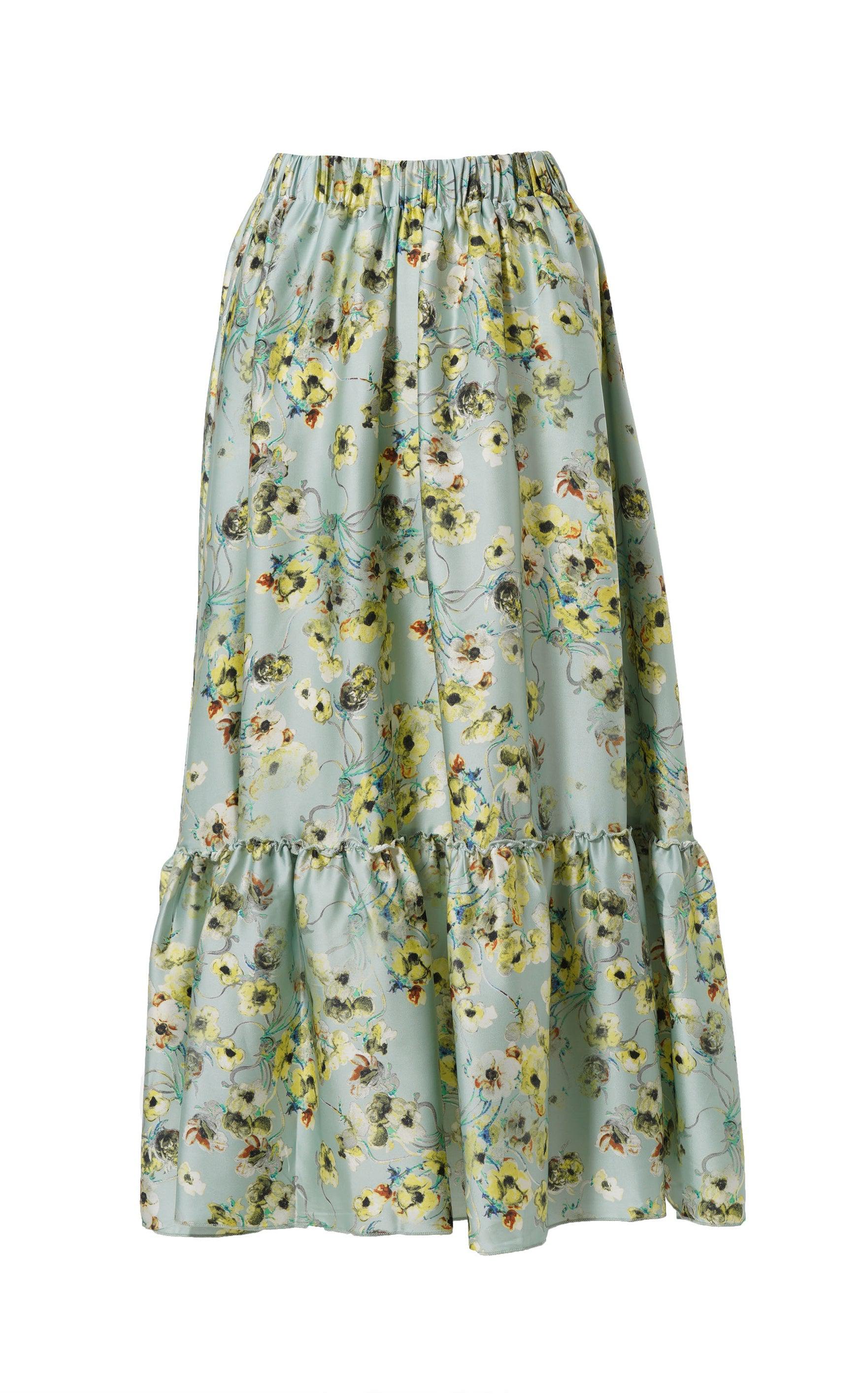 Say INA Copenhagen Nederdel - Hanna - Green Summer