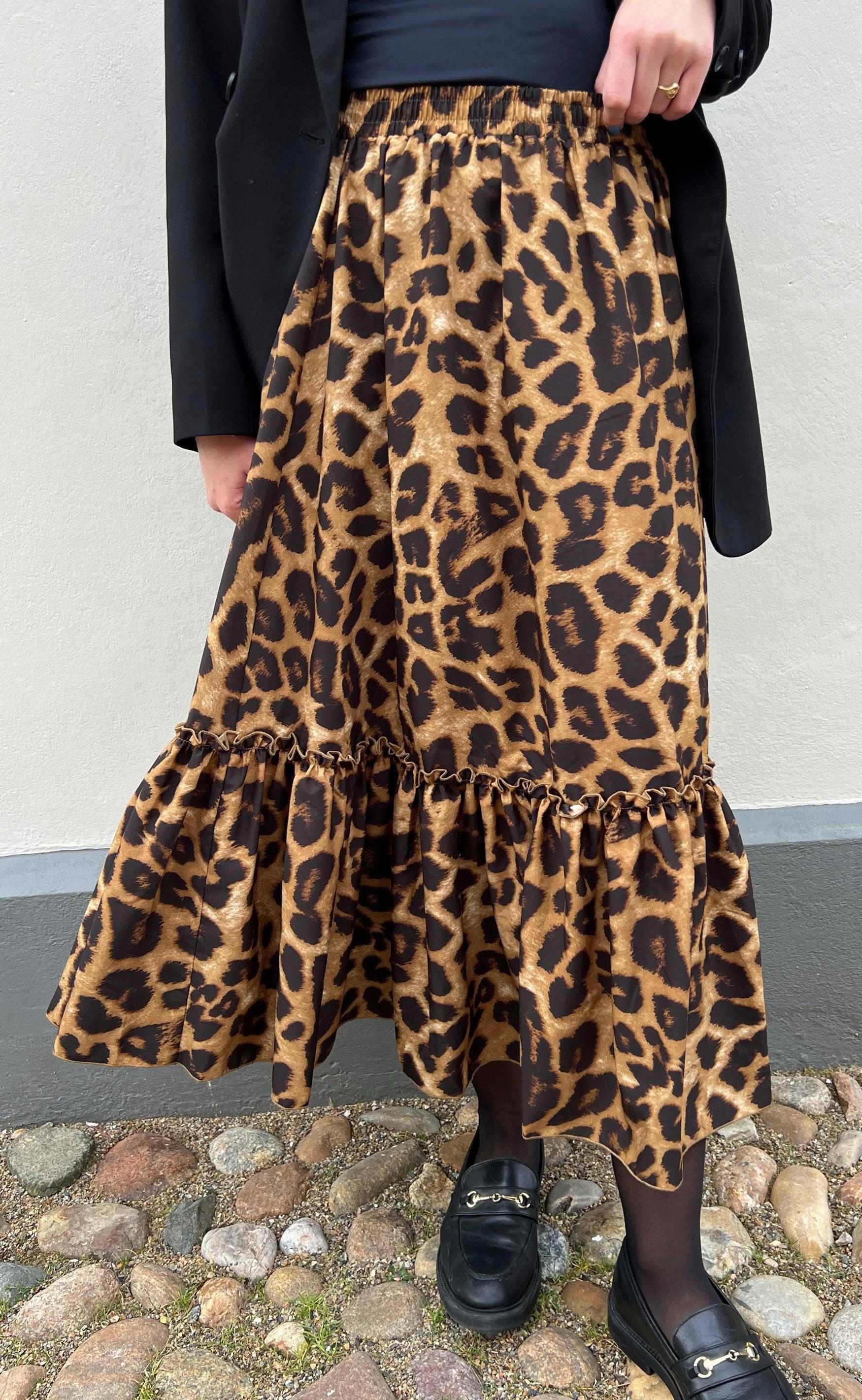 Say INA Copenhagen Nederdel - Hanna - Leopard