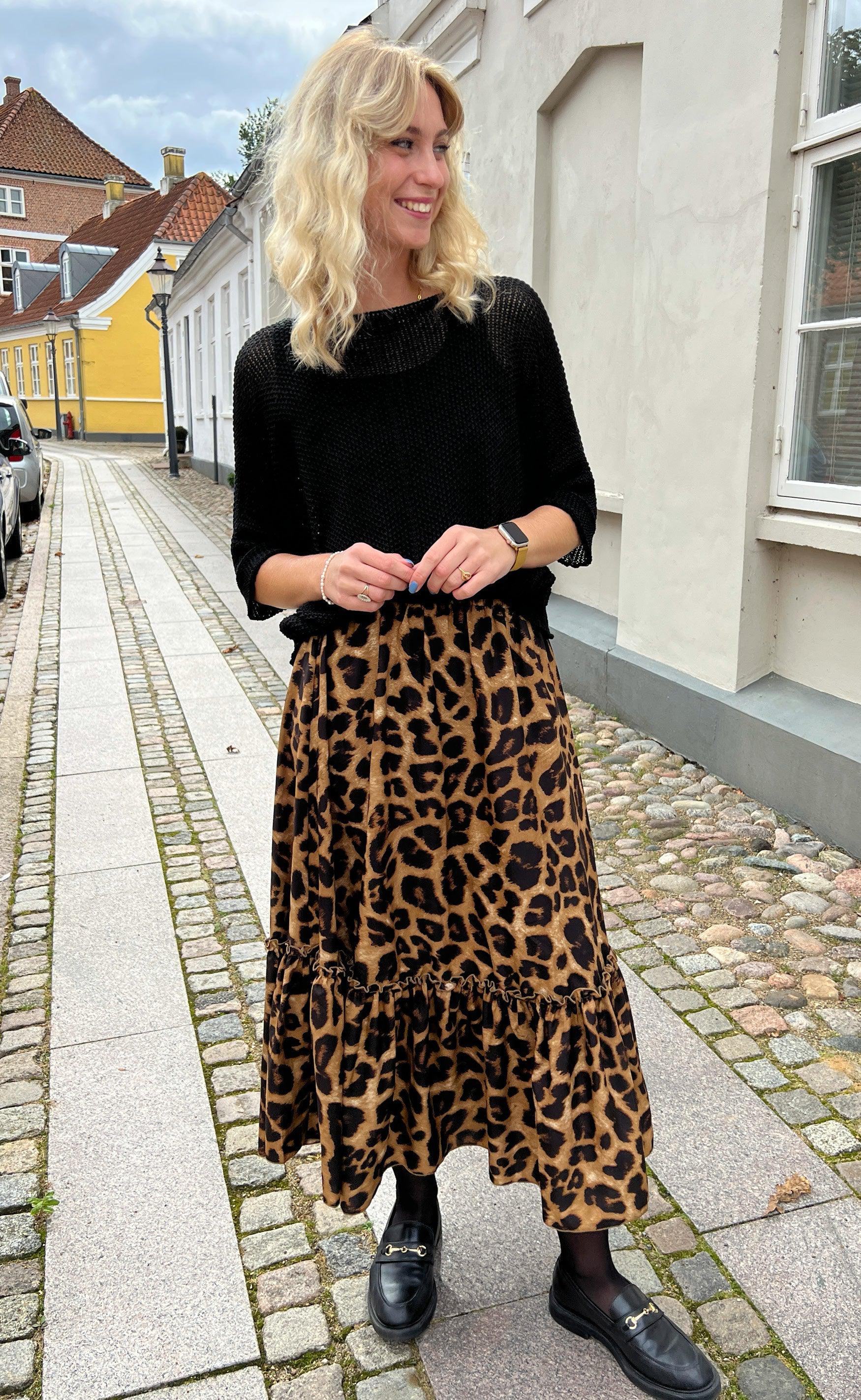 Say INA Copenhagen Nederdel - Hanna - Leopard