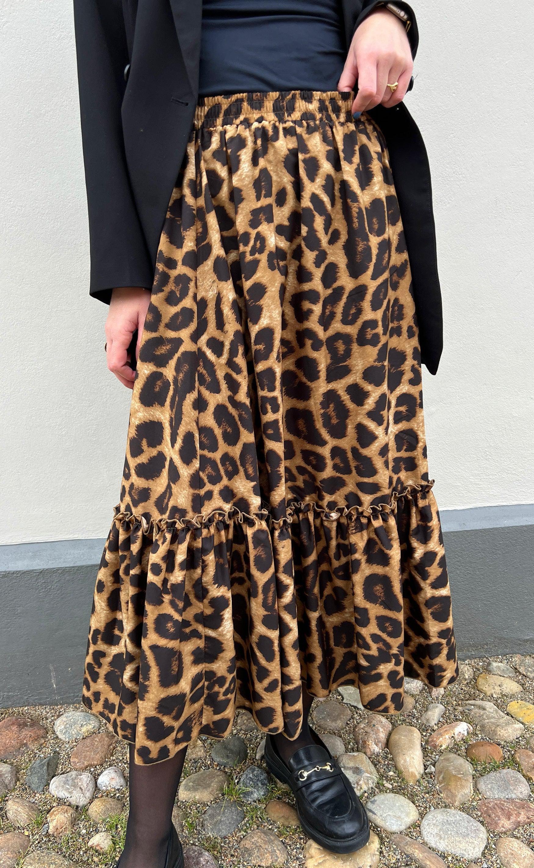 Say INA Copenhagen Nederdel - Hanna - Leopard