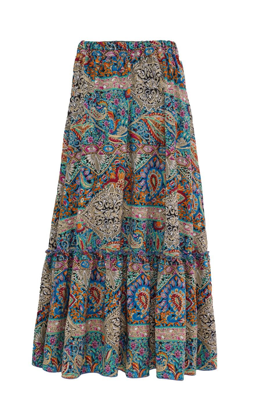 Say INA Copenhagen Nederdel - Hanna - Mixed Paisley