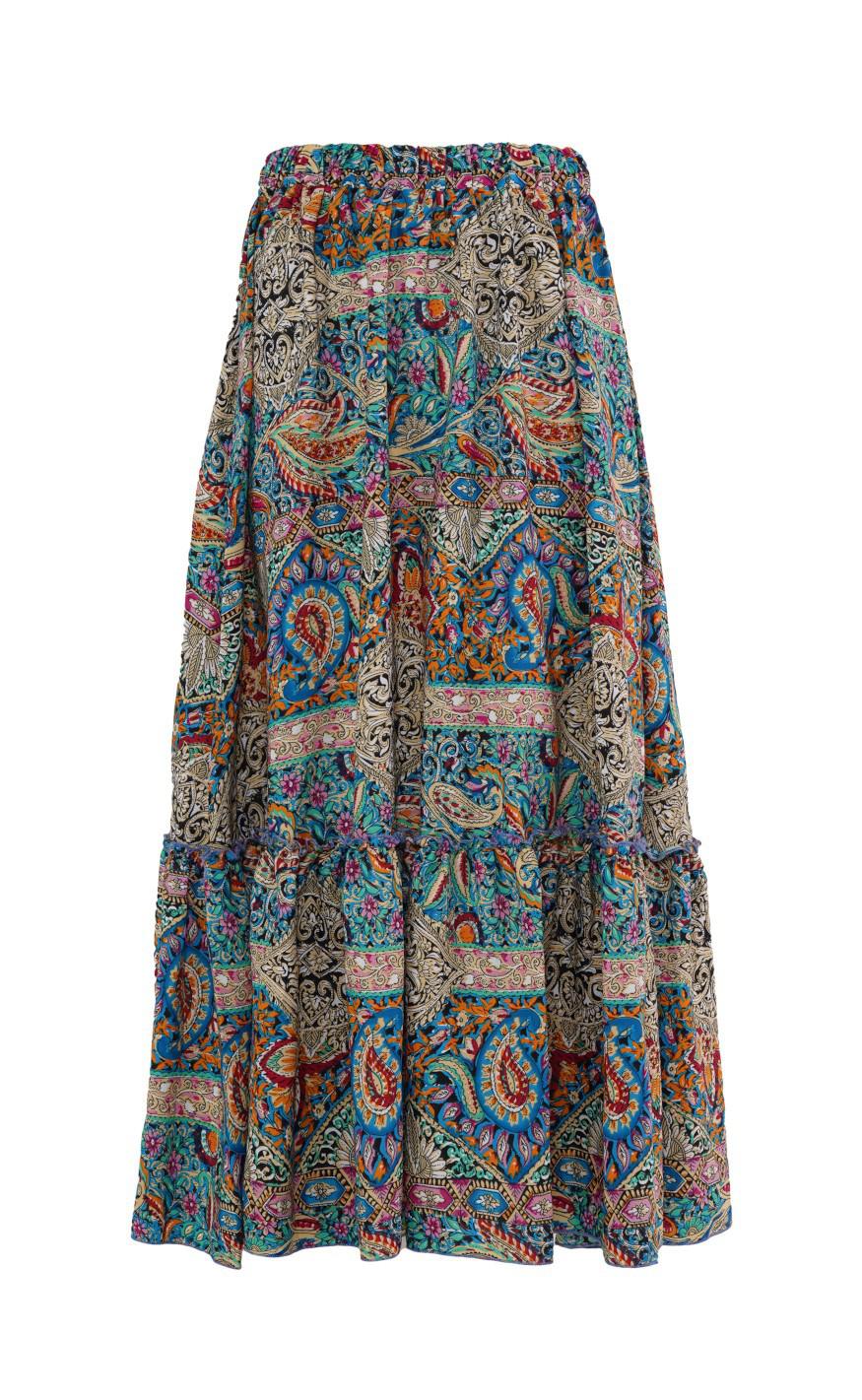 Say INA Copenhagen Nederdel - Hanna - Mixed Paisley