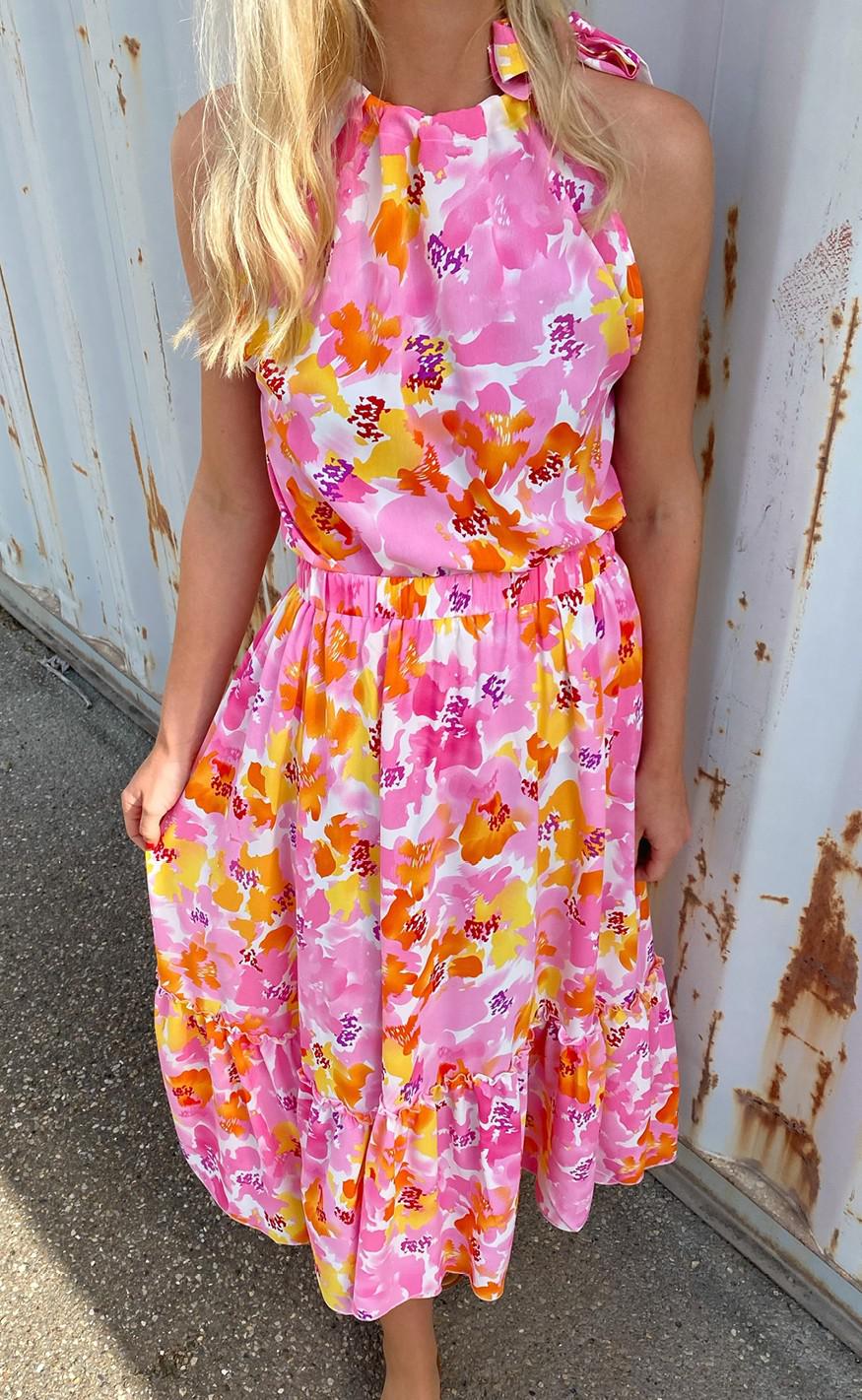 Say INA Copenhagen Nederdel - Hanna - Tropical Flowers
