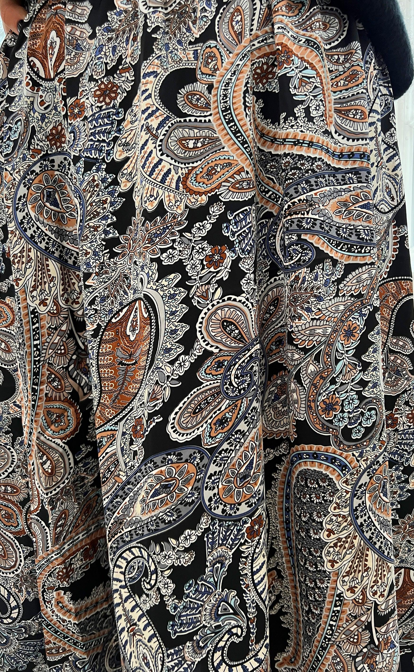 Say INA Copenhagen Nederdel - Hanne - Paisley Night