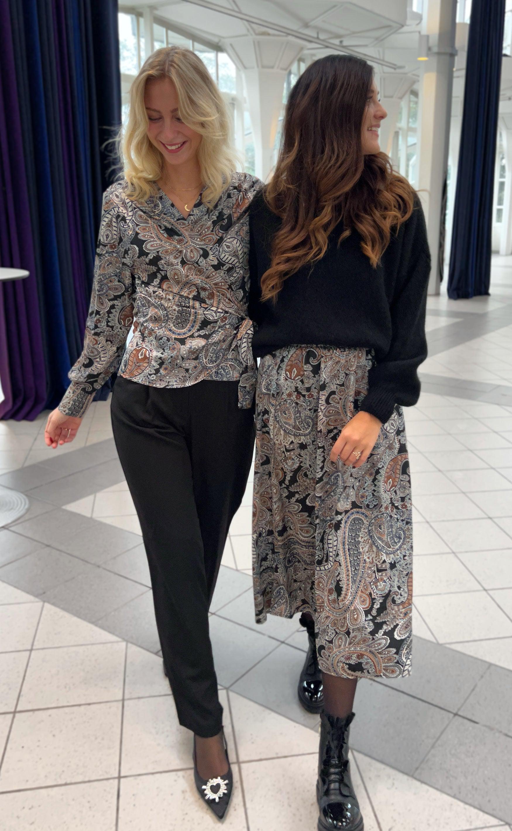 Say INA Copenhagen Nederdel - Hanne - Paisley Night