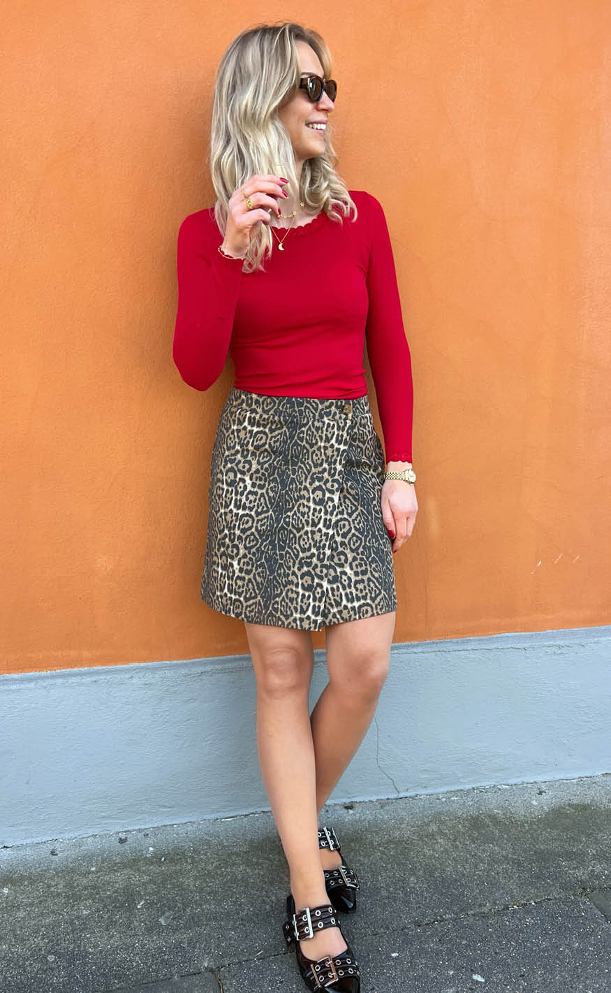 Say INA Copenhagen Nederdel - Jess - Leopard