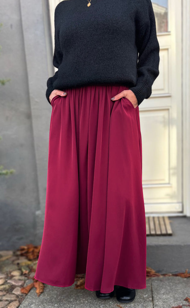 Say INA Copenhagen Nederdel - Lucia - Burgundy