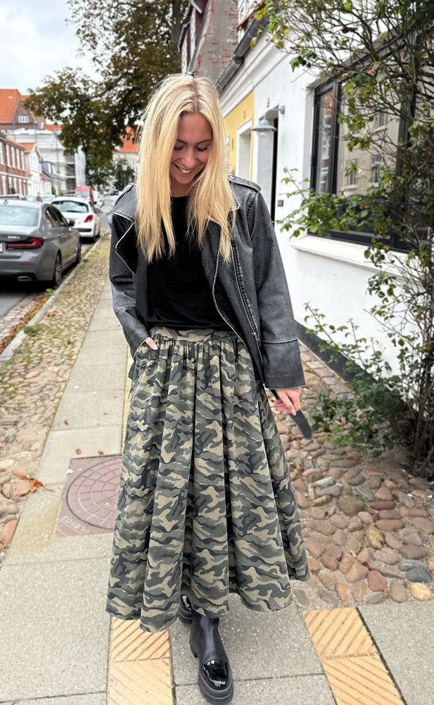 Say INA Copenhagen Nederdel - Lucia - Camouflage