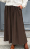 Say INA Copenhagen Nederdel - Lucia - Dark Brown W. Pinstripe