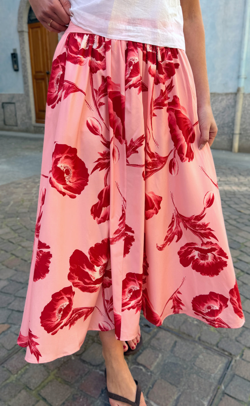 Say INA Copenhagen Nederdel - Lucia - Rosy Flower