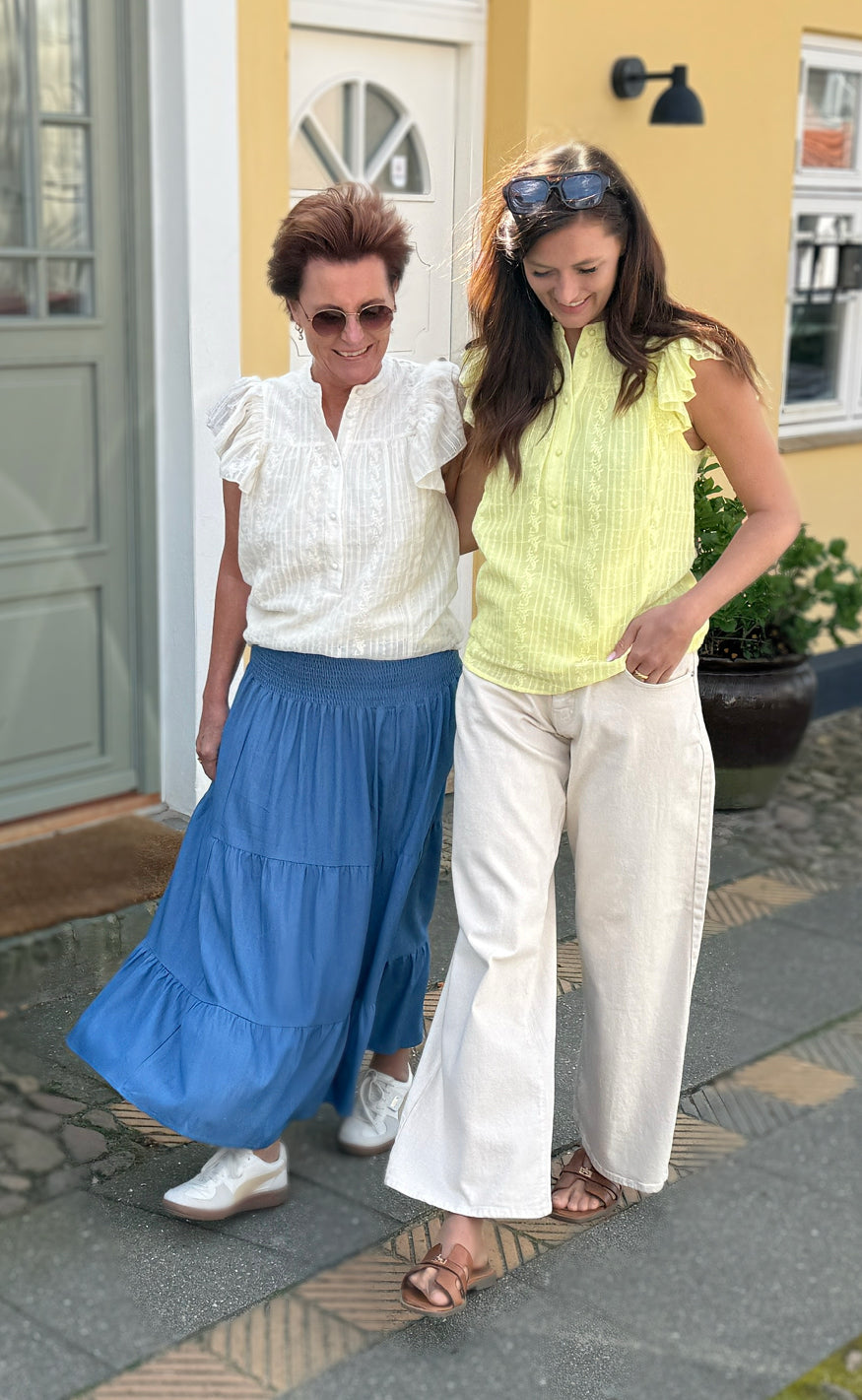 Say INA Copenhagen Nederdel - Malina - Blue Denim