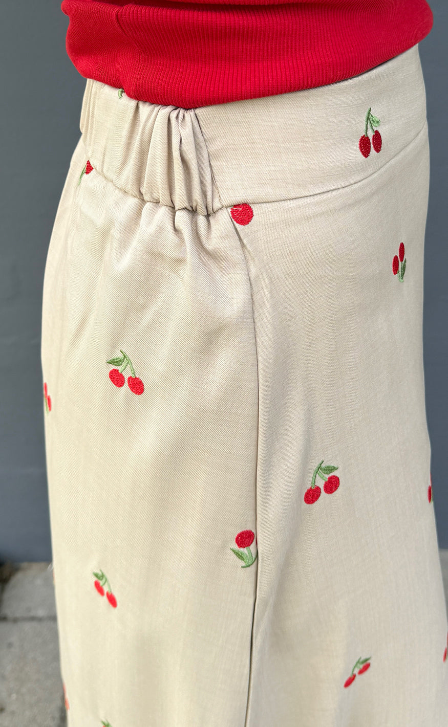 Say INA Copenhagen Nederdel - Naja - Sand W. Cherries