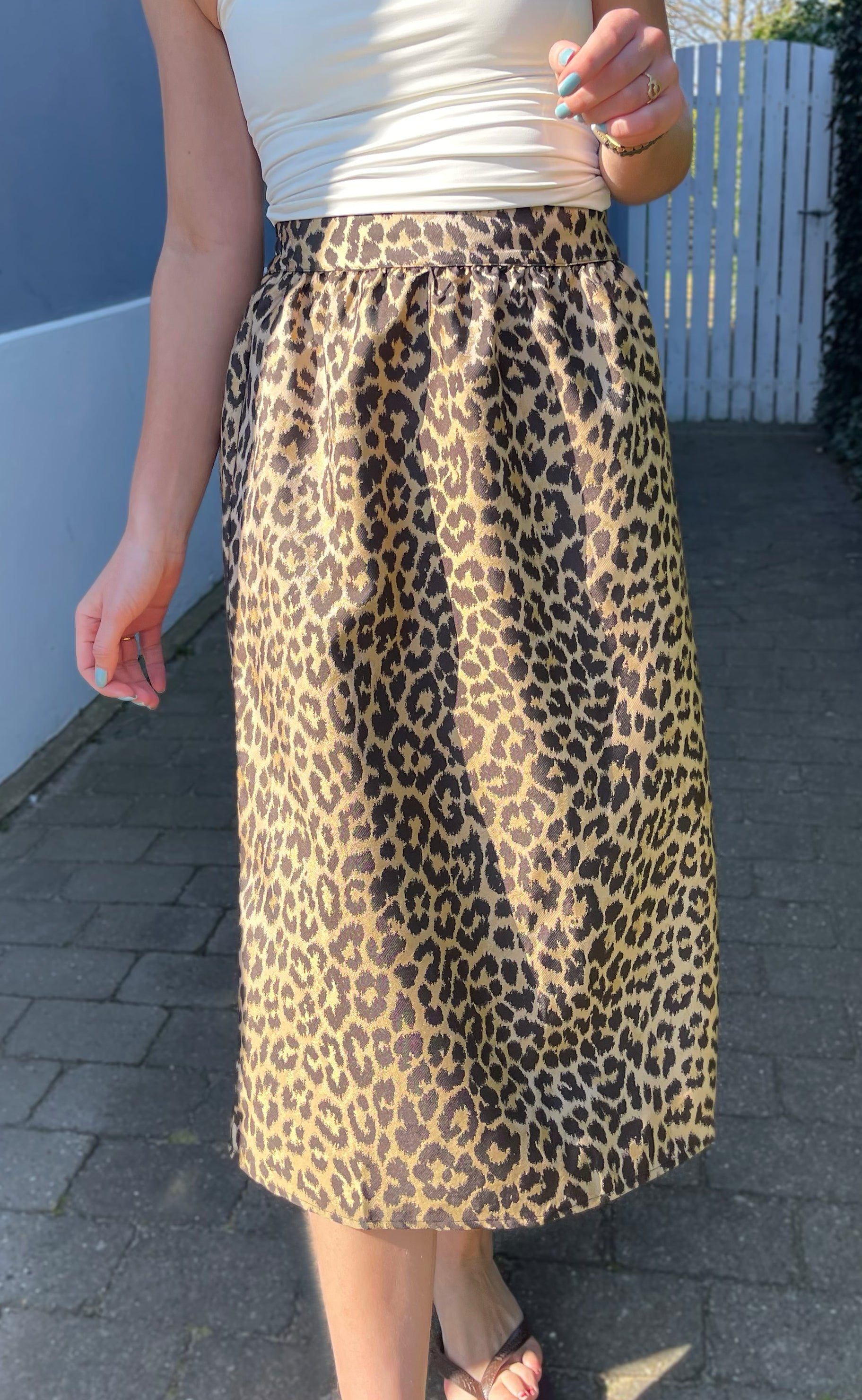 Say INA Copenhagen Nederdel - Patricia - Shiny Leopard