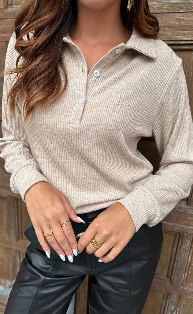 Say INA Copenhagen Polo - Rimona - Beige