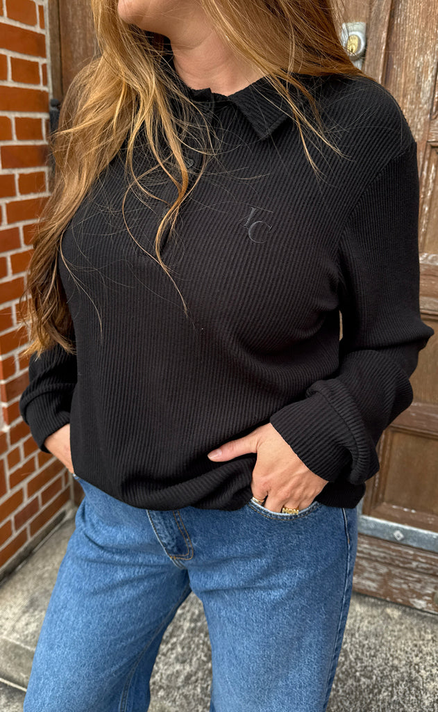 Say INA Copenhagen Polo - Rimona - Black