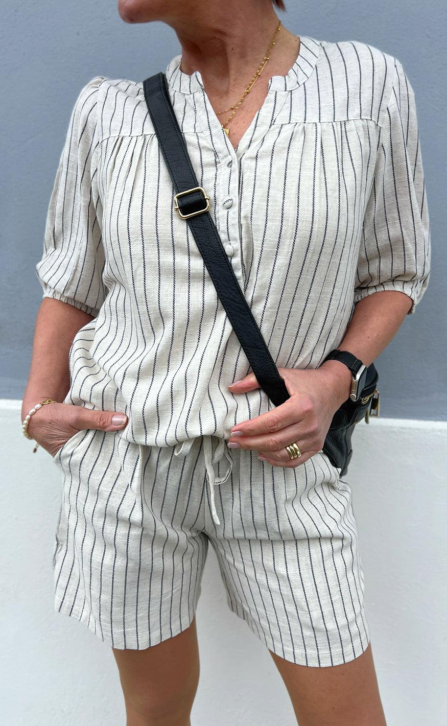 Say INA Copenhagen Shorts - Alba - Off White