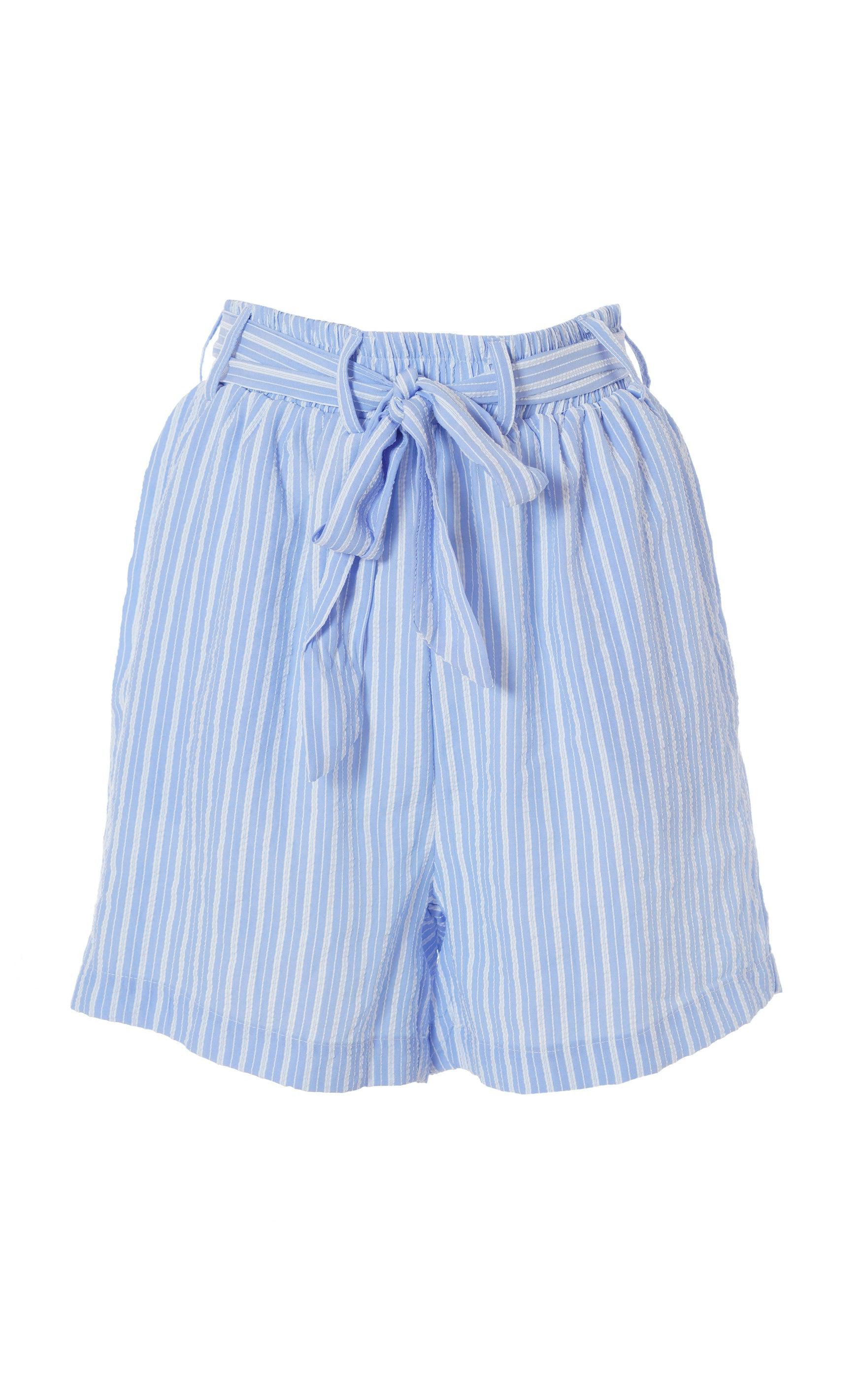Say INA Copenhagen Shorts - Grace - Blue/White Stripe