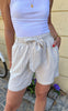 Say INA Copenhagen Shorts - Grace - Camel/White Stripe