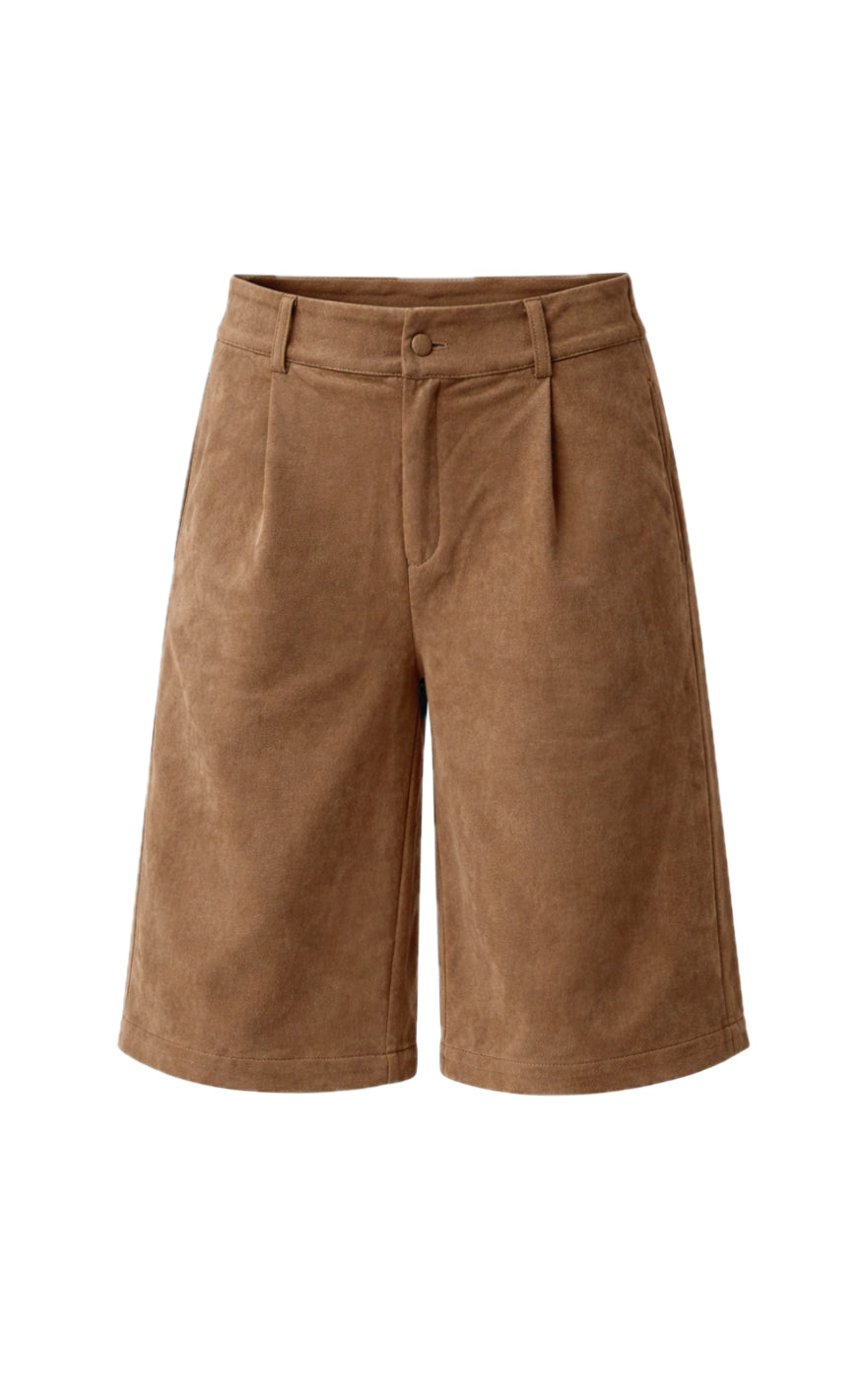 Say INA Copenhagen Shorts - Kathi Suede - Camel
