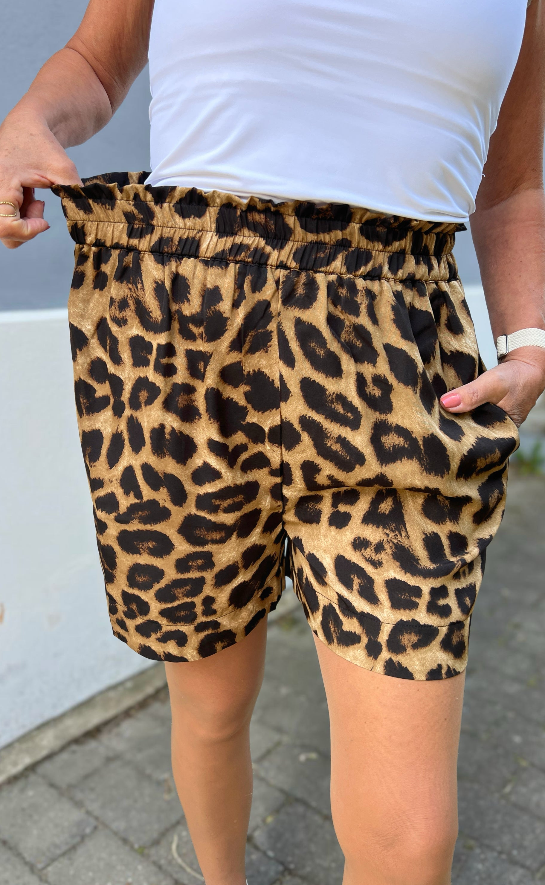 Say INA Copenhagen Shorts - Liv - Leopard