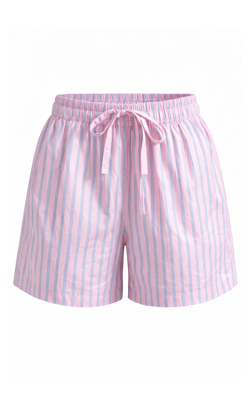 Say INA Copenhagen Shorts - Marika - Pink Striped