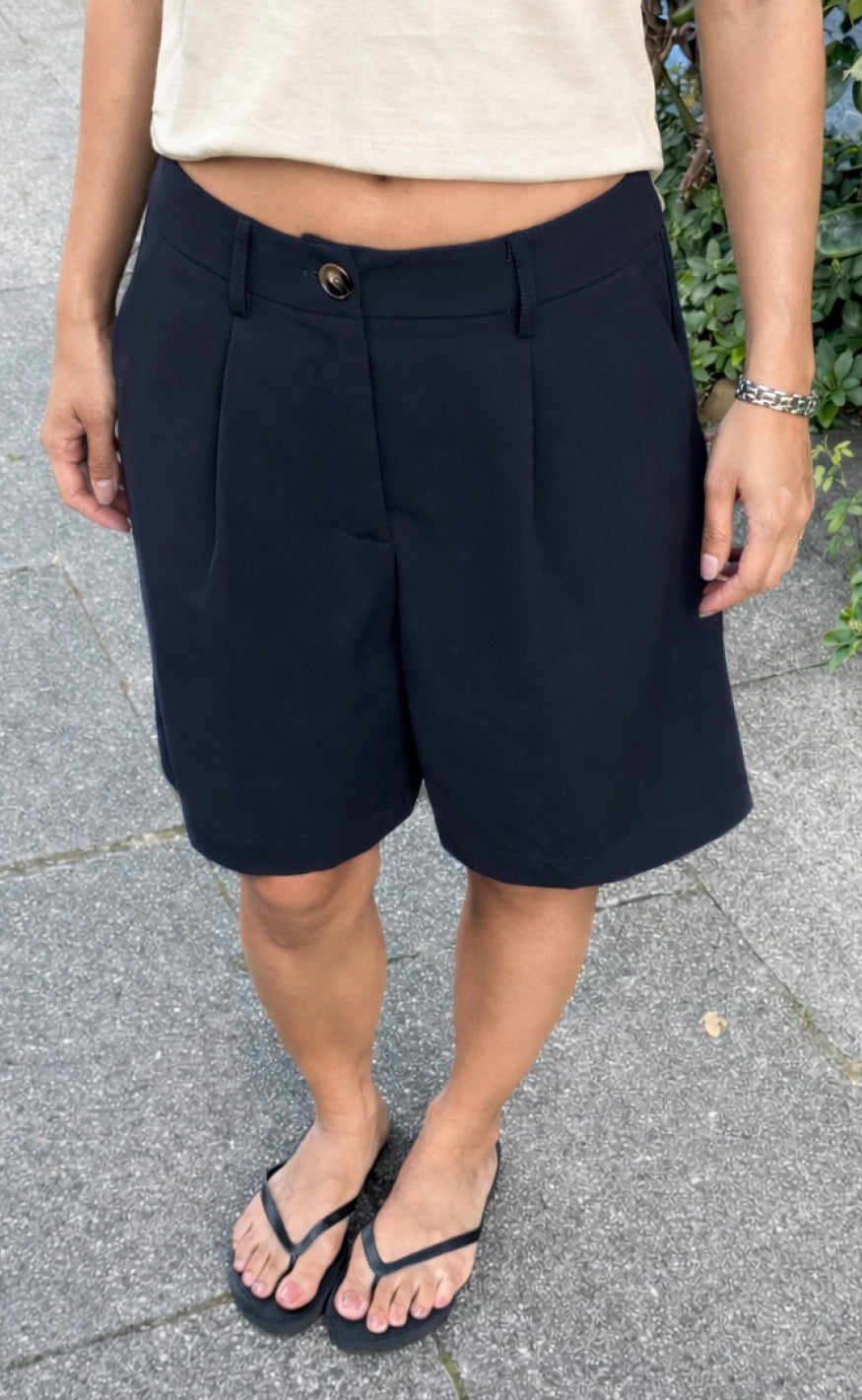 Say INA Copenhagen Shorts - Sanna - Navy