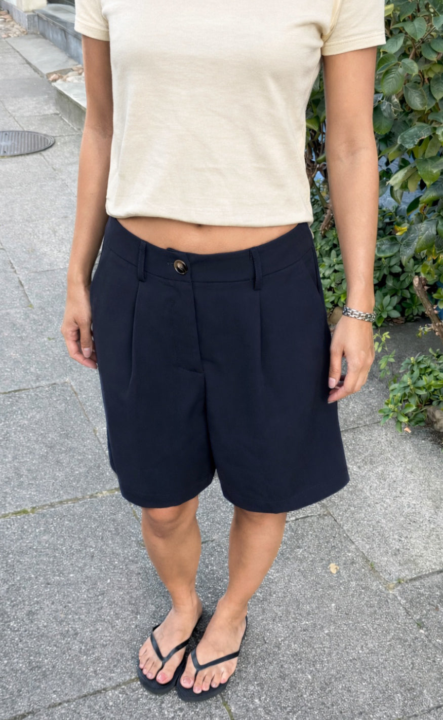 Say INA Copenhagen Shorts - Sanna - Navy