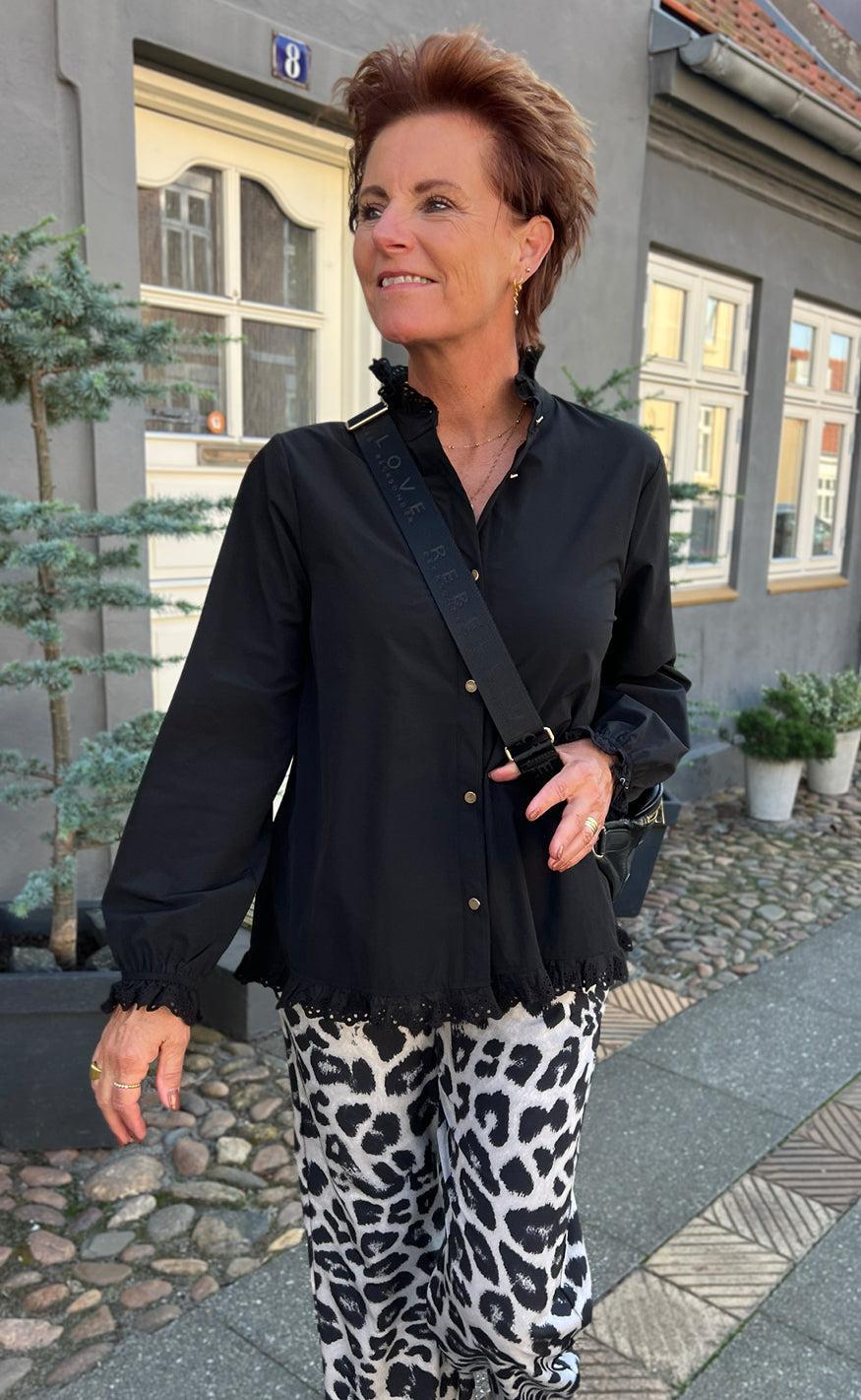 Say INA Copenhagen Skjorte - Annali - Black