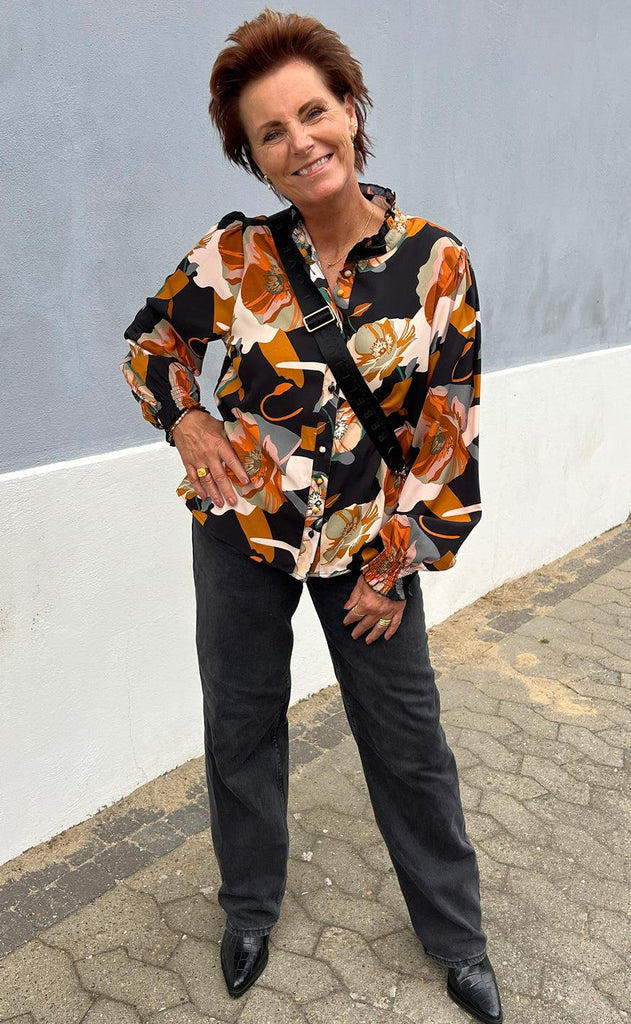 Say INA Copenhagen Skjorte - Augusta - Mixed Big Flower