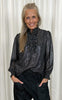 Say INA Copenhagen Skjorte - Cami - Black W. Lurex Stripes