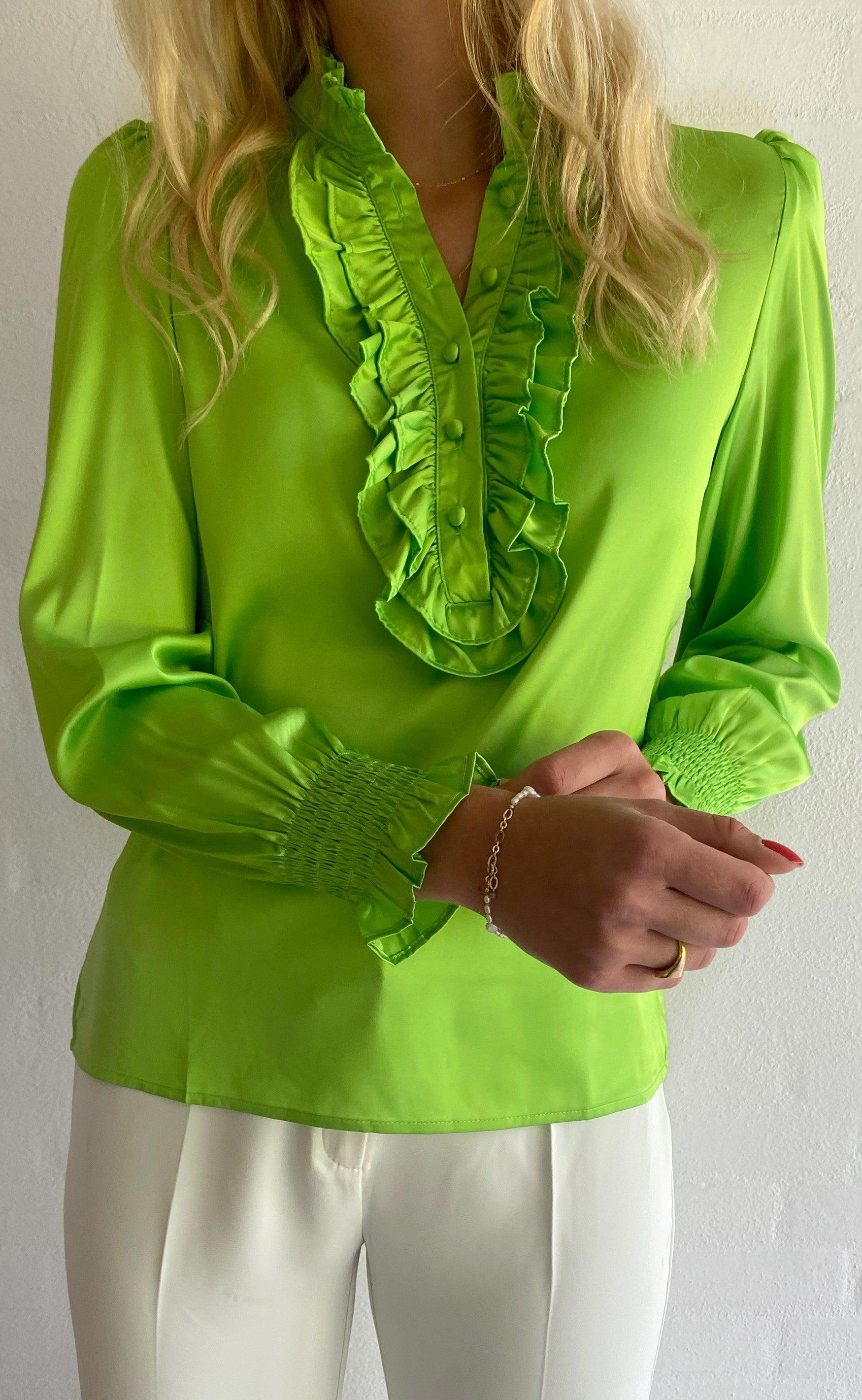 Say INA Copenhagen Skjorte - Cami - Green