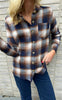 Say INA Copenhagen Skjorte - Caya - Brown Check