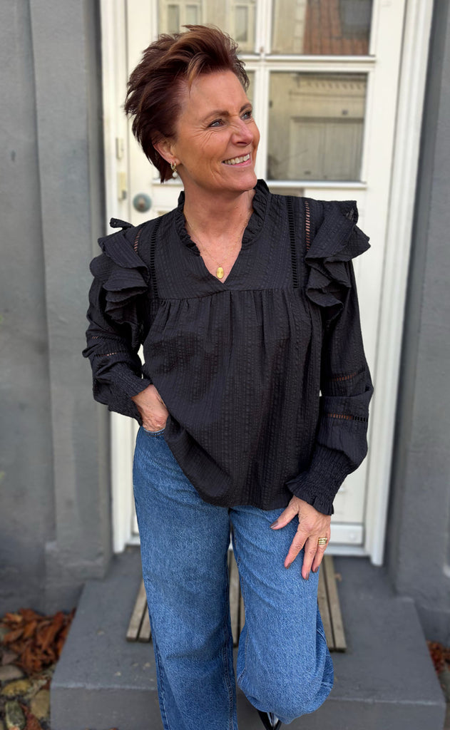 Say INA Copenhagen Skjorte - Ditte - Black