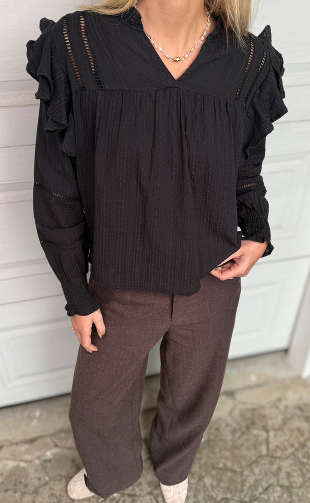 Say INA Copenhagen Skjorte - Ditte - Black