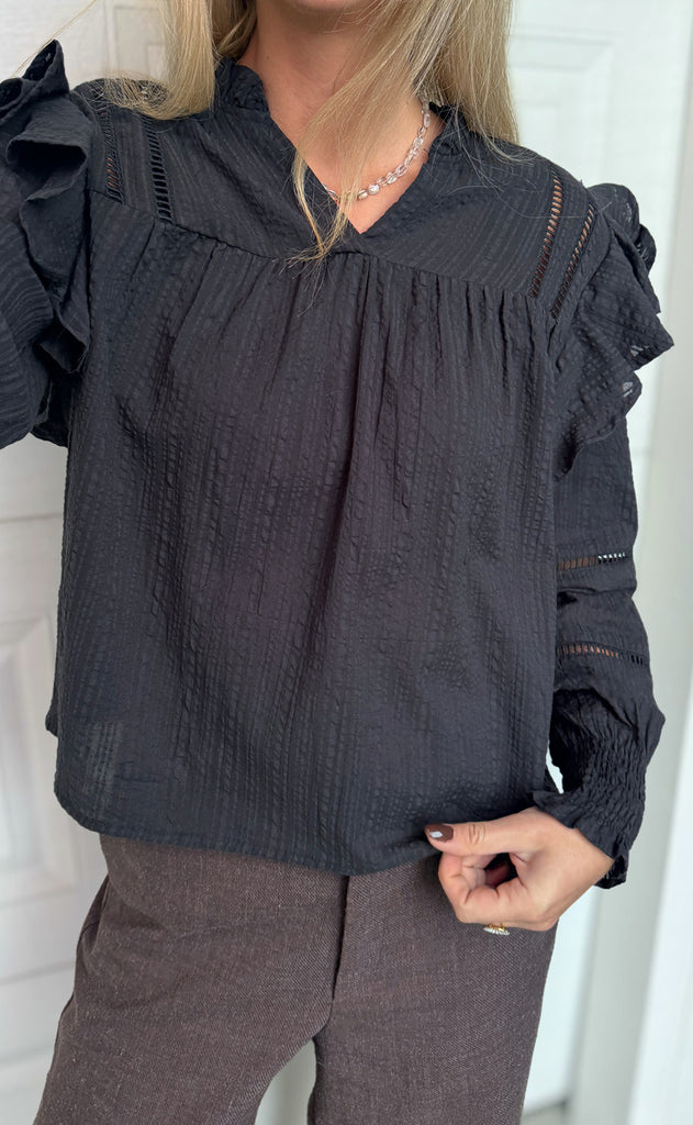 Say INA Copenhagen Skjorte - Ditte - Black