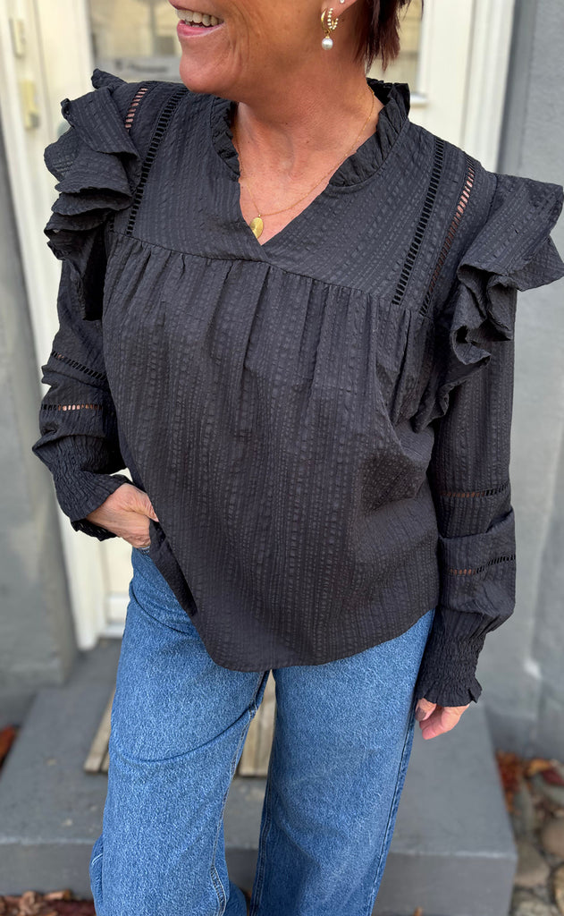 Say INA Copenhagen Skjorte - Ditte - Black