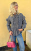 Say INA Copenhagen Skjorte - Frida - Black Striped