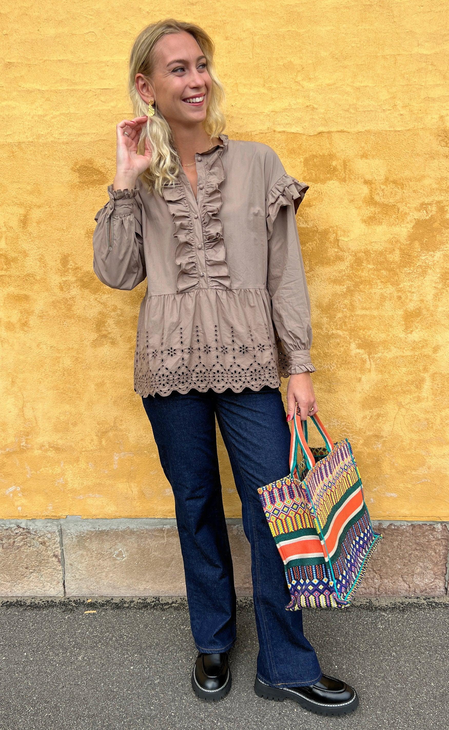 Say INA Copenhagen Skjorte - Frida - Brown