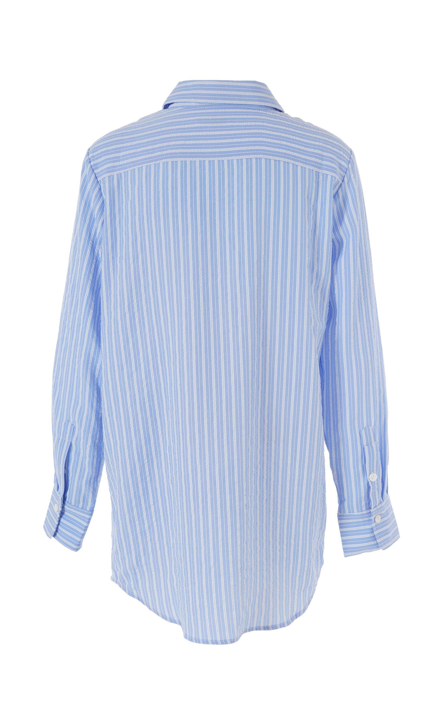 Say INA Copenhagen Skjorte - Grace - Blue/White Stripe