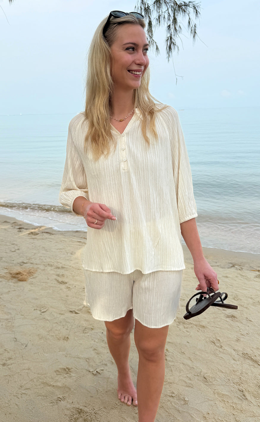 Say INA Copenhagen Skjorte - Ida - Off White