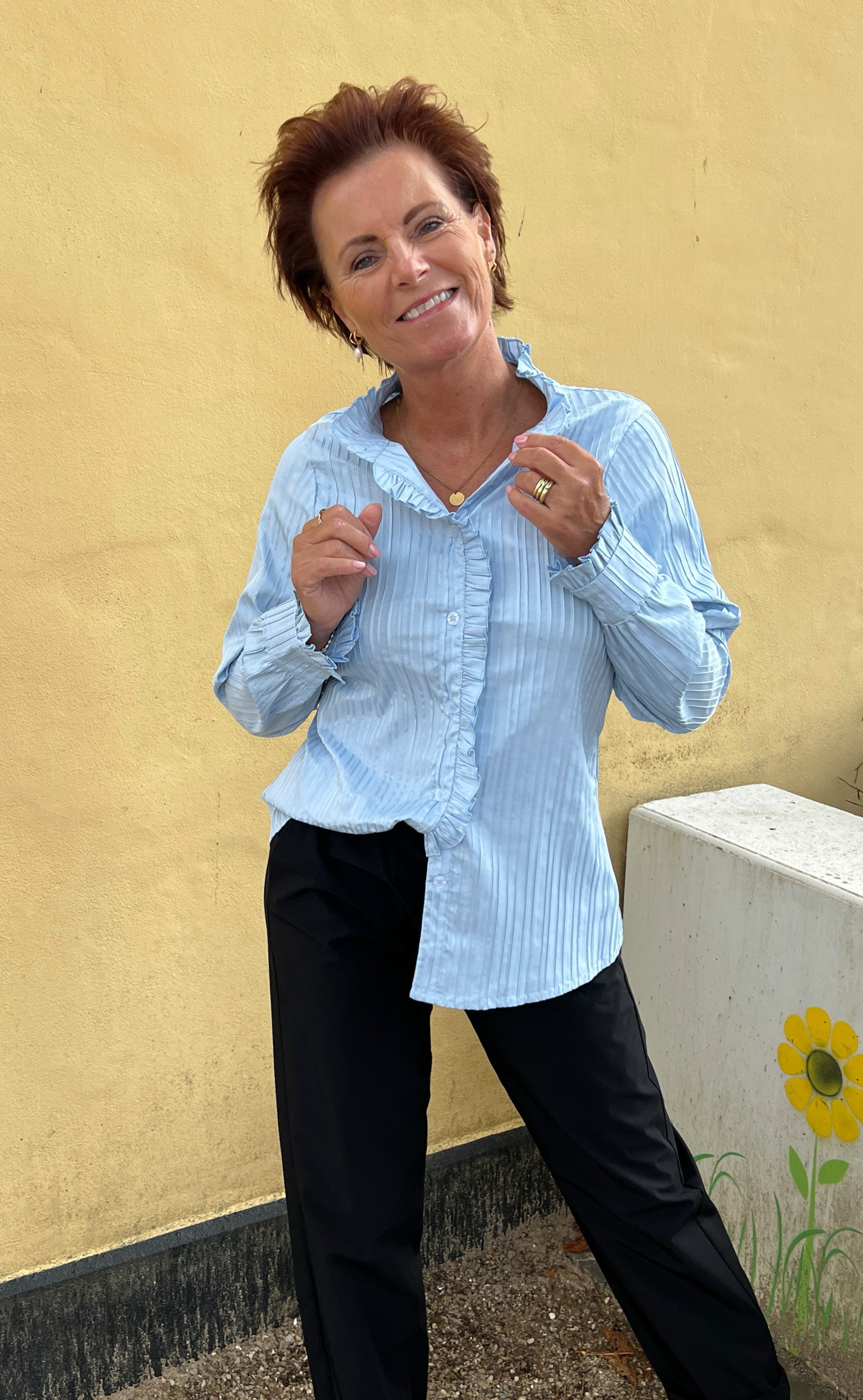 Say INA Copenhagen Skjorte - Ingrid - Light Blue