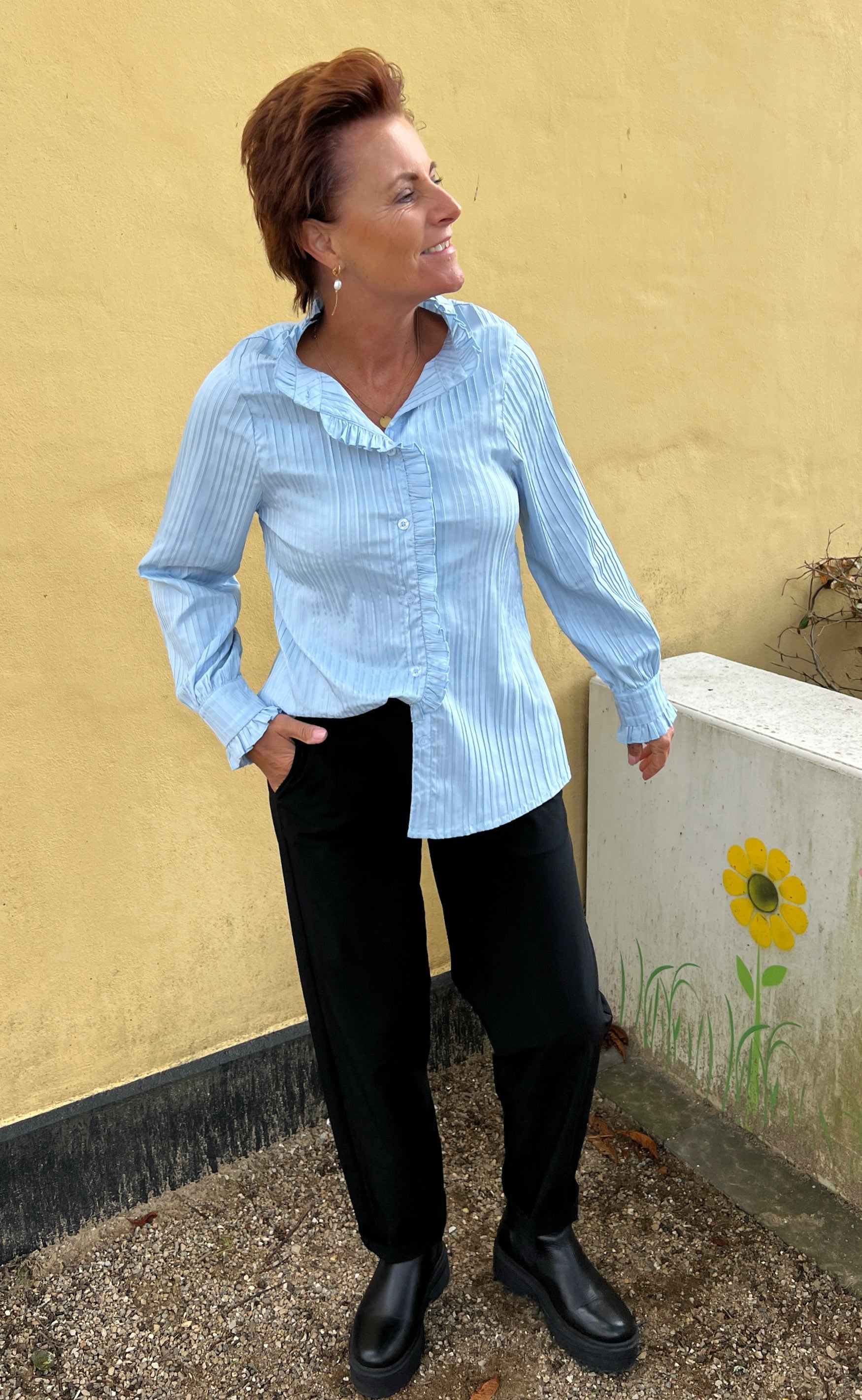 Say INA Copenhagen Skjorte - Ingrid - Light Blue