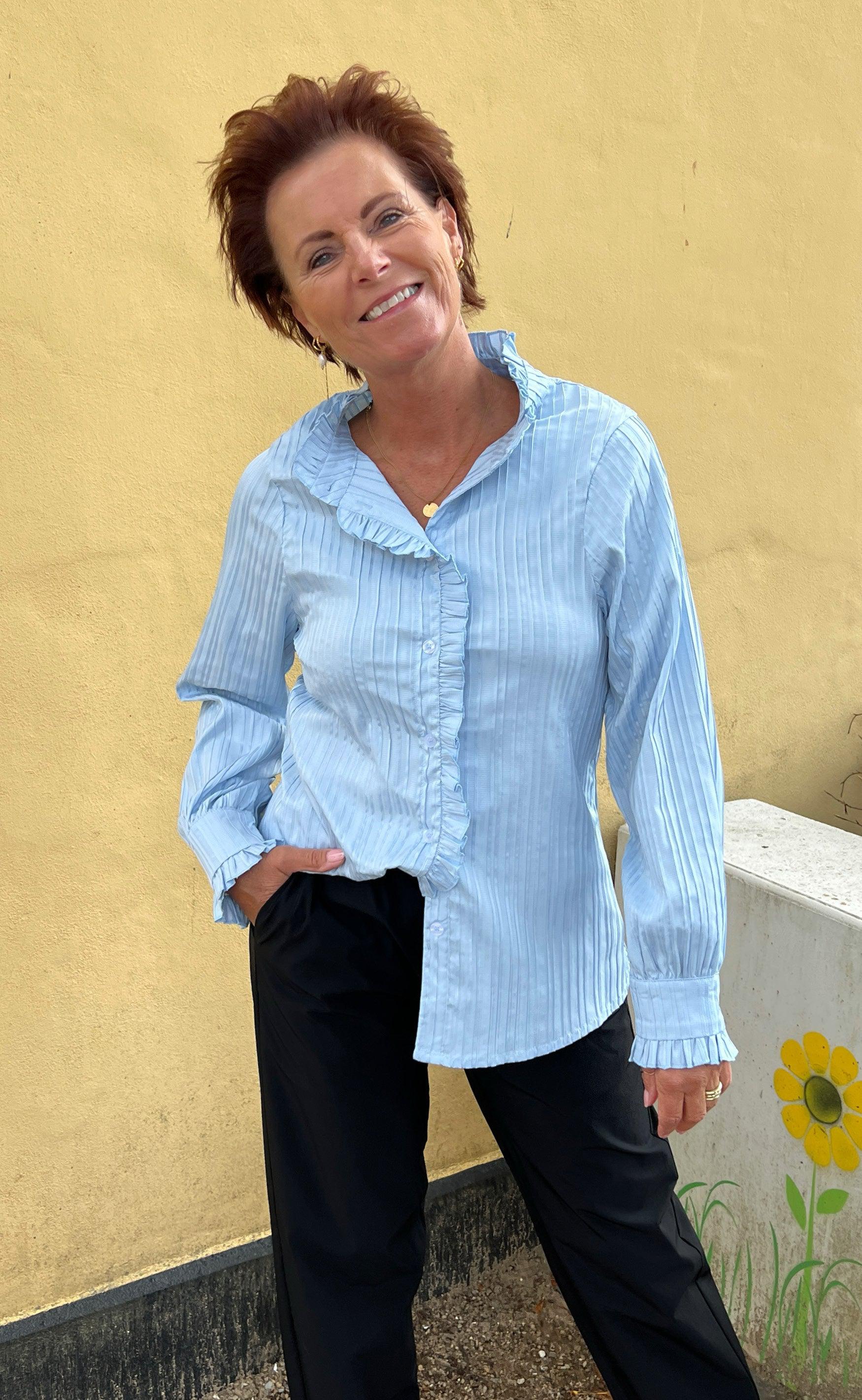 Say INA Copenhagen Skjorte - Ingrid - Light Blue