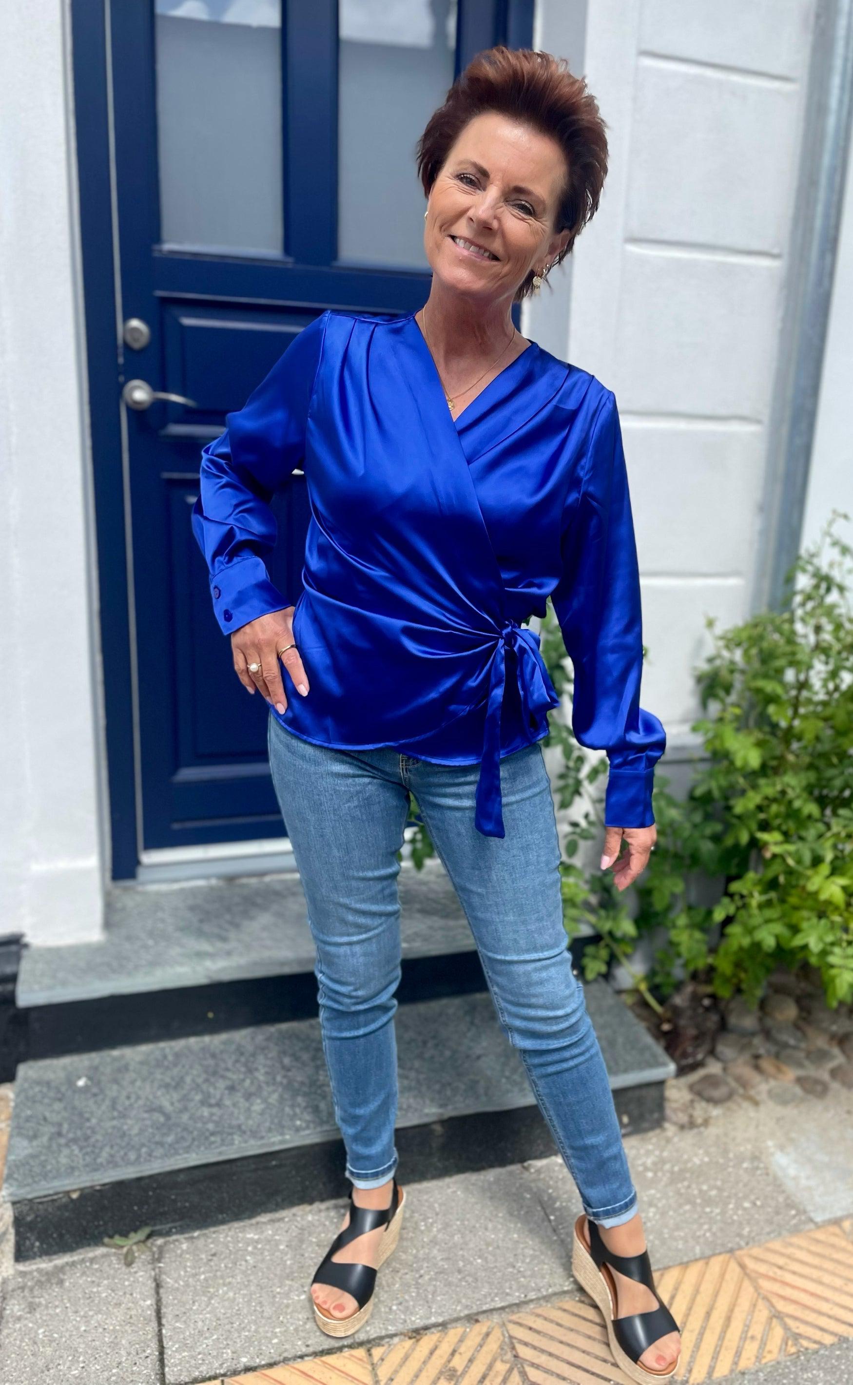 Say INA Copenhagen Skjorte - Josse - Dark Blue