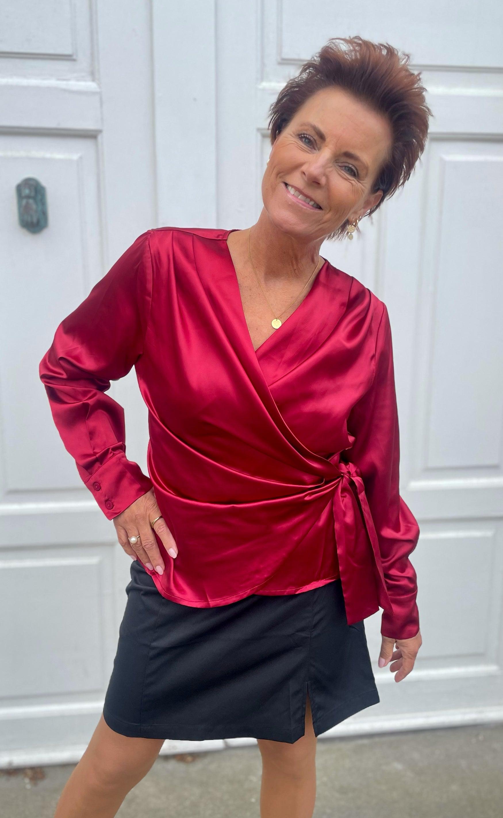 Say INA Copenhagen Skjorte - Josse - Wine