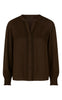 Say INA Copenhagen Skjorte - Malou - Dark Brown