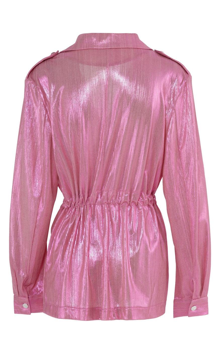 Say INA Copenhagen Skjorte - Malou - Metallic Pink