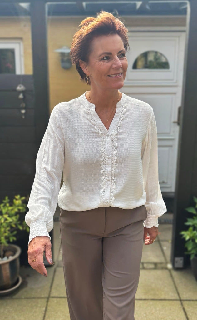 Say INA Copenhagen Skjorte - Malou - Off White